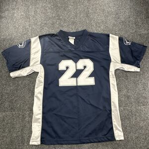 Penn State Nittany Lions #22 NCAA Football Jersey Youth XXL 18 Blue Outerstuff